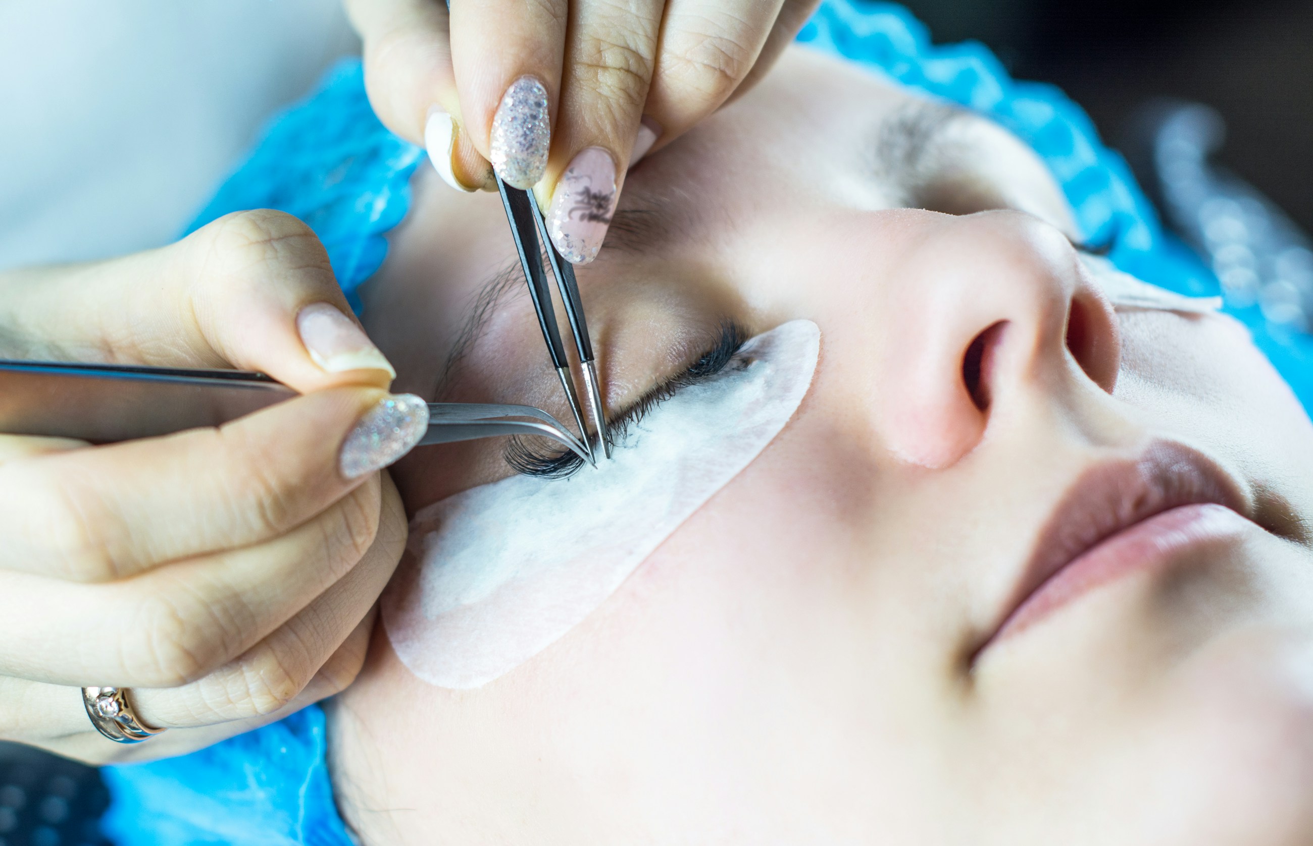 Lash aftercare and appointment preparation placeholder with clean lash service detail